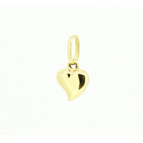 COLGANTE CORAZON EN ORO DE 18KT