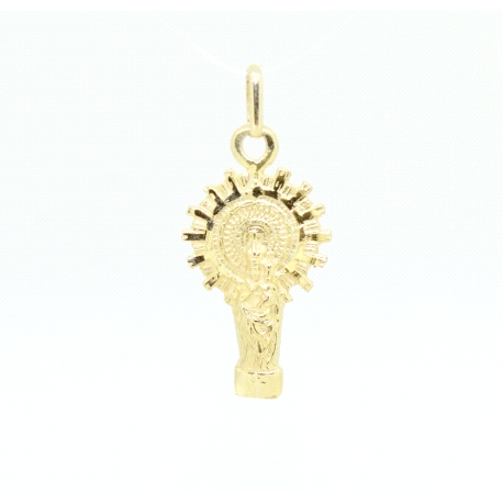 COLGANTE VIRGEN EN ORO DE 18KT