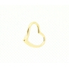 COLGANTE CORAZON EN ORO DE 18KT