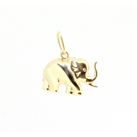 COLGANTE ELEFANTE EN ORO DE 18KT