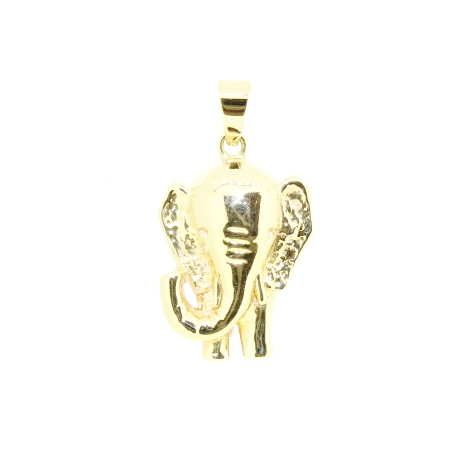 COLGANTE ELEFANTE EN ORO DE 18KT