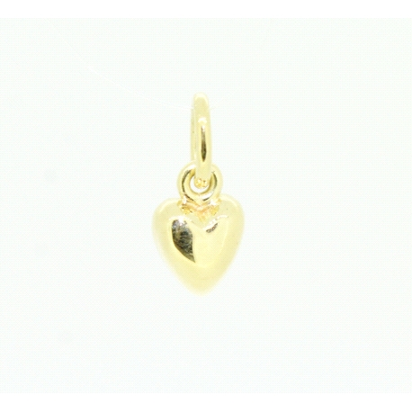 COLGANTE CORAZON EN ORO DE 18KT