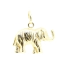 COLGANTE ELEFANTE EN ORO DE 18KT