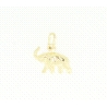 COLGANTE ELEFANTE EN ORO DE 18KT