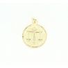 COLGANTE HOROSCOPO LIBRA EN ORO DE 18KT