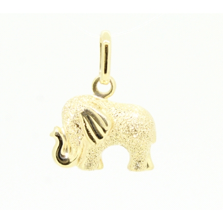 COLGANTE ELEFANTE EN ORO DE 18KT