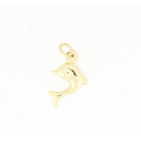 COLGANTE DELFIN EN ORO DE 18KT