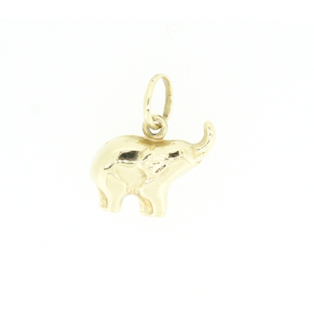 COLGANTE ELEFANTE EN ORO DE 18KT