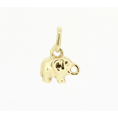 COLGANTE ELEFANTE EN ORO DE 18KT