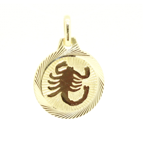 COLGANTE SCORPIO EN ORO DE 18KT