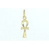 COLGANTE CRUZ DE ANKH EN ORO DE 18KT