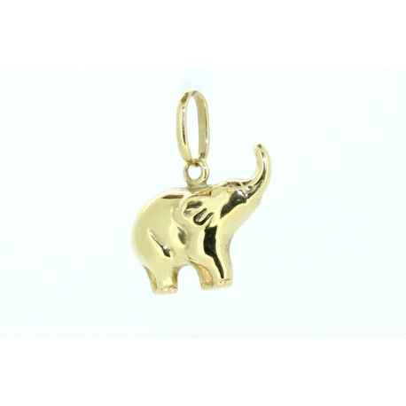 COLGANTE ELEFANTE EN ORO DE 18KT