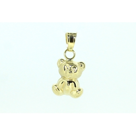 COLGANTE OSO EN ORO DE 18KT