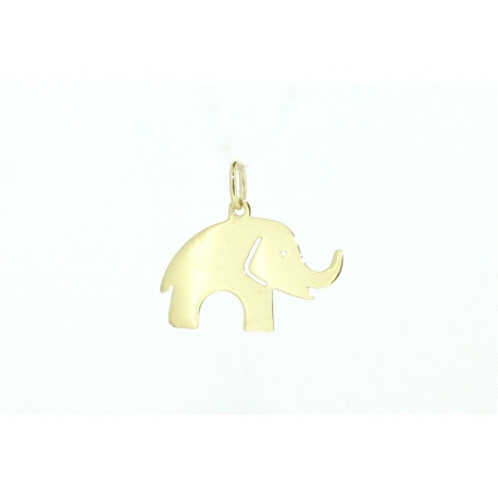 COLGANTE ELEFANTE EN ORO DE 18KT