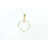 COLGANTE CORAZON EN ORO DE 18KT