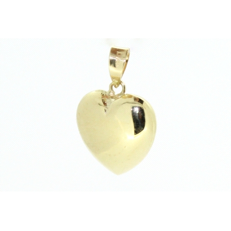 CORAZON HUECO EN ORO DE 18KT