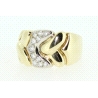 CONJUNTO EN ORO CON 0,75CT EN BRILLANTES