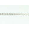 CADENA BARBADA EN PLATA DE 925ML