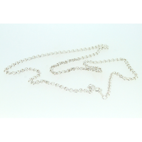 CADENA BAULETA EN PLATA DE 925 ML