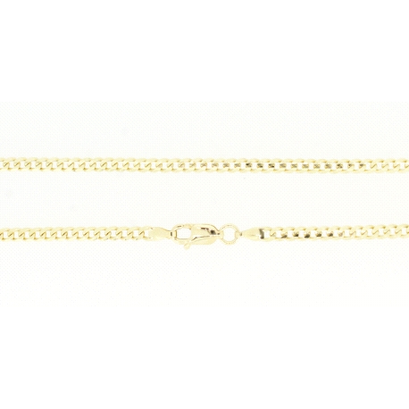 CADENA MODELO BARBADA EN ORO DE 18KT