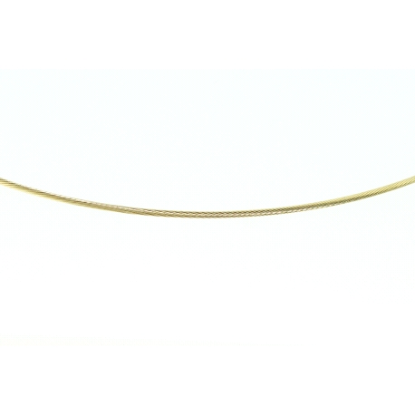 CADENA EN ORO DE 18KT MODELO CABLE