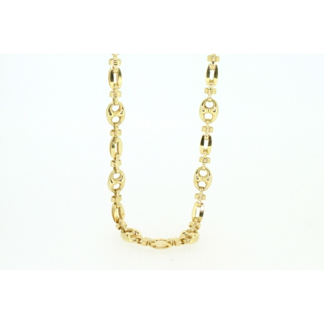 CADENA CALABROTE EN ORO DE 18KT
