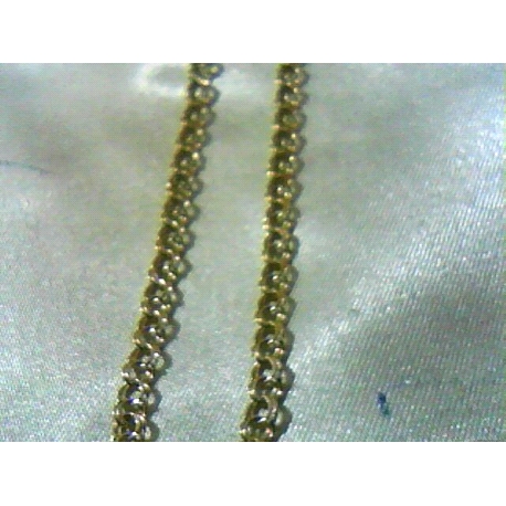 CADENA EN ORO MODELO ROMBO DOBLE