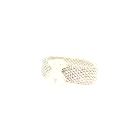 ANILLO TOUS MESH EN PLATA