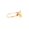 ANILLO EN ORO DE 14 KT CON PERLA Y CIRCONITAS