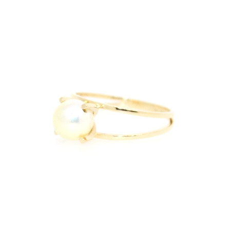 ANILLO EN ORO CON PERLA