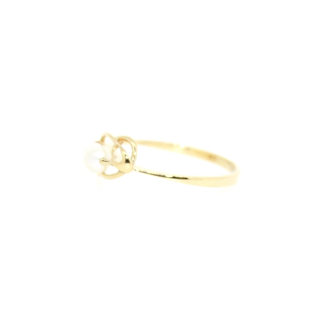 ANILLO EN ORO CON PERLA