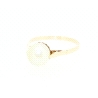 ANILLO EN ORO DE 18KT CON PERLA