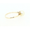 ANILLO EN ORO DE 18KT CON PERLA