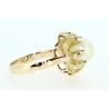 ANILLO EN ORO DE 18KT CON PERLA