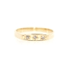 TRESILLO EN ORO CON 0.08 CT EN DIAMANTES