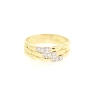 ANILLO EN ORO CON 0.18 CT EN DIAMANTES