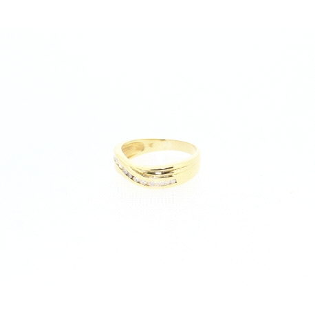 ANILLO EN ORO CON 0.30 CT EN BRILLANTES