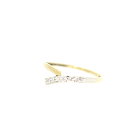 ANILLO EN ORO CON 0,04CT EN BRILLANTES