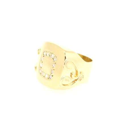 ANILLO EN ORO CON 0,25CT EN BRILLANTES