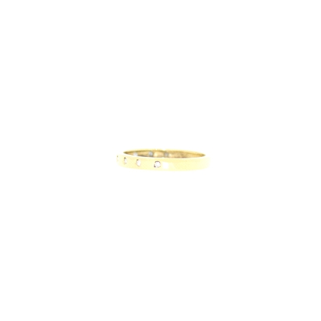 ANILLO EN ORO CON 0,06CT EN BRILLANTES