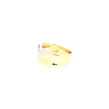 ANILLO EN ORO CON 0,10CT EN BRILLANTES