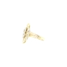 ANILLO EN ORO LETRA B CON BRILLANTES