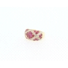 ANILLO EN ORO CON DIAMANTES Y RUBIES