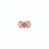 ANILLO EN ORO CON DIAMANTES Y RUBIES