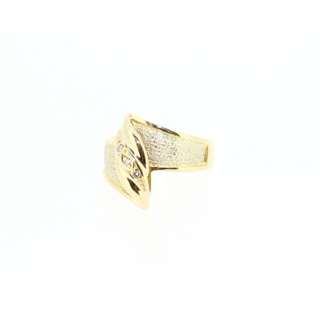 ANILLO EN ORO DE 18KT CON 0,03CT EN DIAMANTES