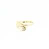 ANILLO SERPIENTE CON BRILLANTE DE 0,02CT