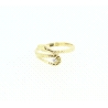 ANILLO SERPIENTE CON BRILLANTE DE 0,02CT