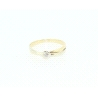 ANILLO EN ORO CON BRILLANTE DE 0,03CT