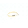 ANILLO EN ORO CON BRILLANTE DE 0,03CT