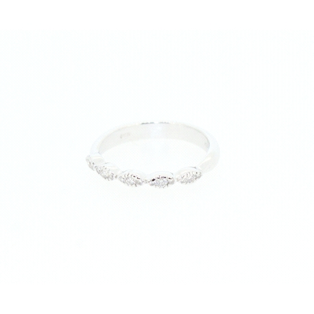 ANILLO EN ORO CON 0,15CT EN BRILLANTES